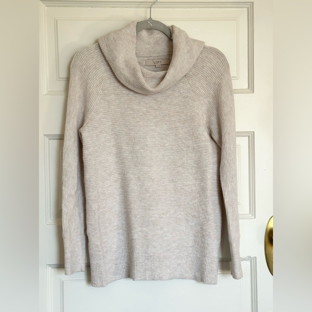 Loft Cowl Neck Sweater